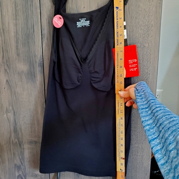 Re-Define Shapewear Cami Size XL New with Tags BLACK NWT Bra - Picture 6 of 10